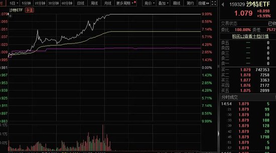 成交額超工行+中石油，最高換手率近430%，沙特EFT首日暴漲！這些股現金超市值，黃金坑OR價值陷阱