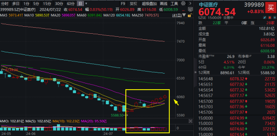 港股沖高，港股互聯網ETF（513770）大漲近2%！信創產業鏈崛起，多股漲停！中證醫療逆市五連陽  第10張